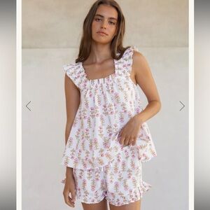 PIYAMA - Nicolette Sleep Set Cotton (xs fits xs, s, m)